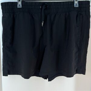 Tek Gear Black Shorts Size 2X Women's 2 Front Pockets Adjustable Waistband